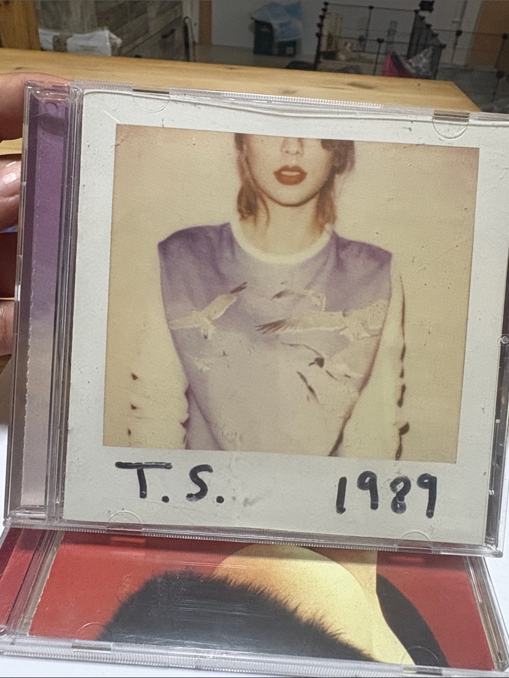 Taylor Swift 1989 CD - Lavender & Cream Cover